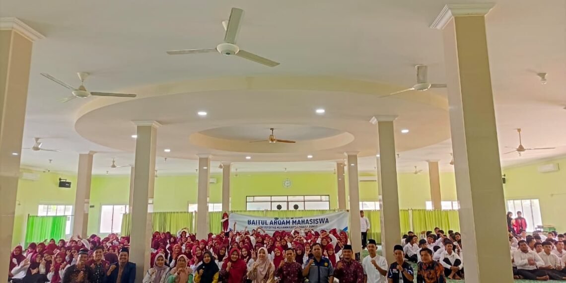 LPAIK UMMUBA Selenggarakan Baitul Arqam Mahasiswa Selama Dua Hari Satu Malam di Kampus I UMMUBA