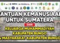 Pelepasan Bantuan Kemanusiaan untuk Korban Bencana di Sumatera Keluarga Besar Muhammadiyah dan Masyarakat Kabupaten Bungo