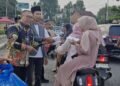 AMM Bungo Gelar Aksi Berbagi Ratusan Nasi Kotak, PWM Jambi dan Rektor UMMUBA Turut Hadir