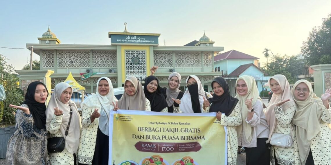 PDNA Bungo Bagikan Ratusan Takjil dan Gelar Buka Puasa Bersama di Masjid Al-Furqaan